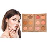 Contour Blush & Highlight Pallette - 12 Colors