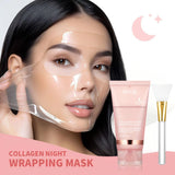Collagen Overnight Wrapping Peel Off Facial Mask, 75 ml