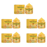 Turmeric Body Scrub Gentle Exfoliating Remove Dead Skin Pore Cleansing Hydrating Natural Brightening Skin Smoothing Skin Care