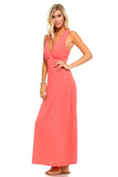 Maxi Dress with Cross Back Straps