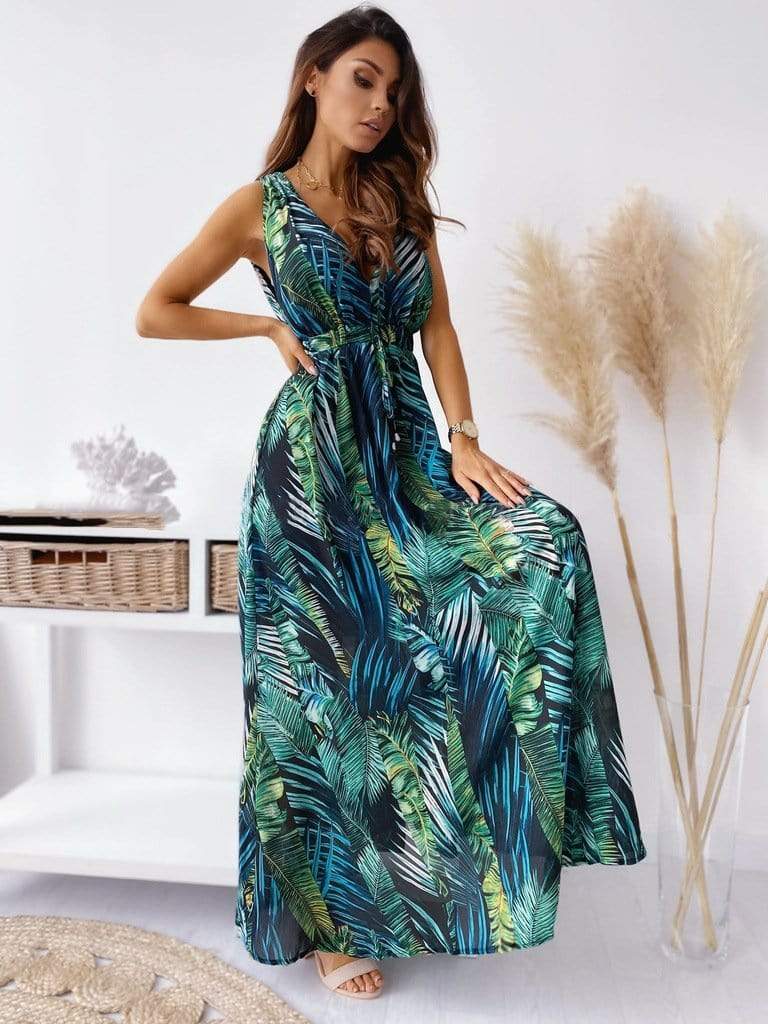 Paradise Print Dress