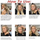 Heatless Hair Curls Headband
