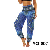 High Waisted Boho Trousers with Pockets