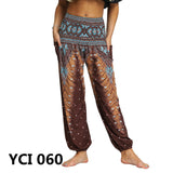 High Waisted Boho Trousers with Pockets