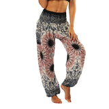High Waisted Boho Trousers with Pockets