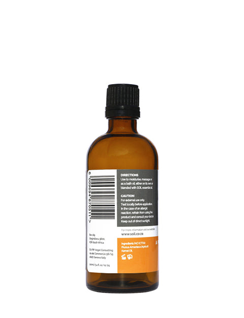 Organic Apricot Kernel Oil (Prunus Armeniaca)  30ml