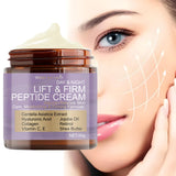 Firming Peptide Powerful Day and Night Cream, Brightening/Hydrating Skin Renewal Cream, Anti-Aging Facial Moisturizer